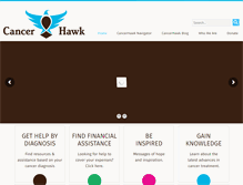Tablet Screenshot of cancerhawk.com